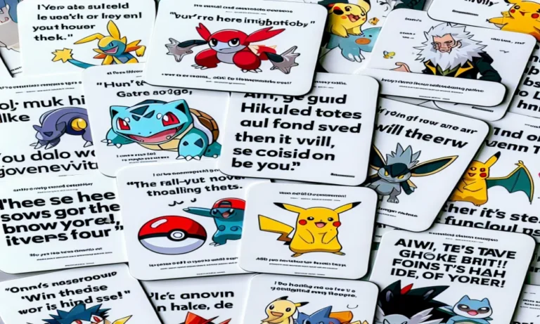 160+ Pokémon Captions for Instagram