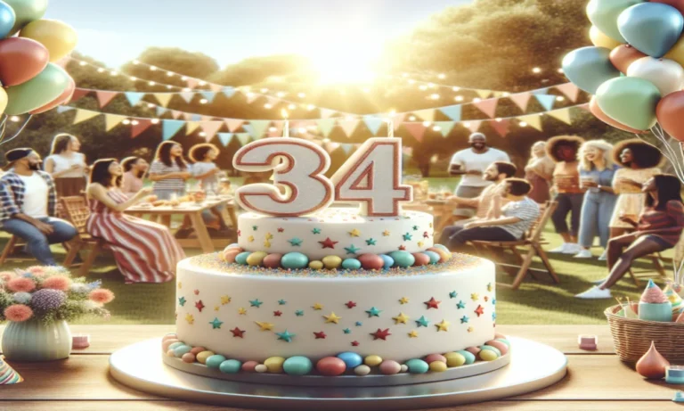 34th Birthday Captions For Instagram