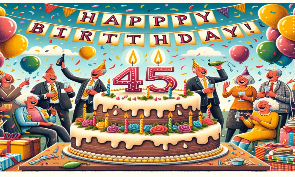 45th Birthday Captions For Instagram