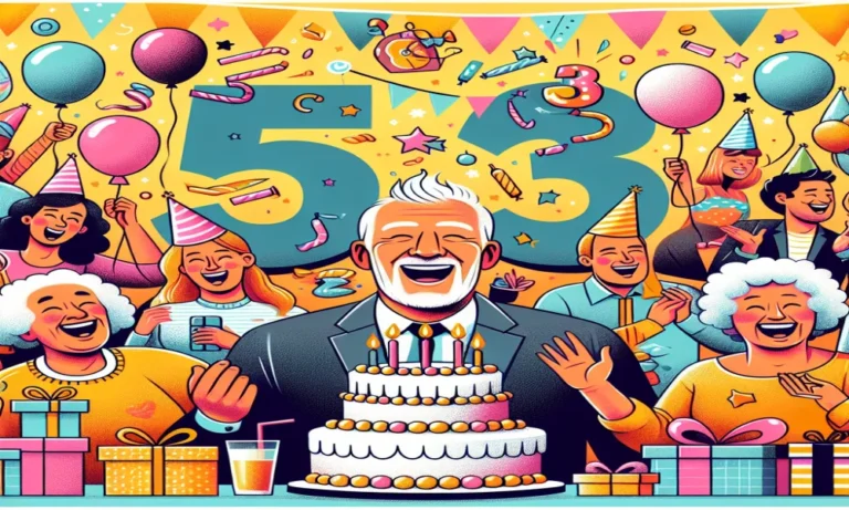 53rd Birthday Captions For Instagram