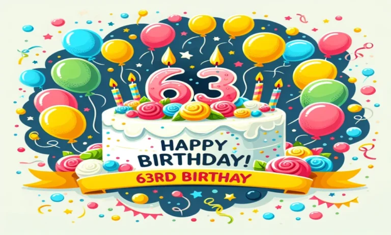 63rd Birthday Captions For Instagram