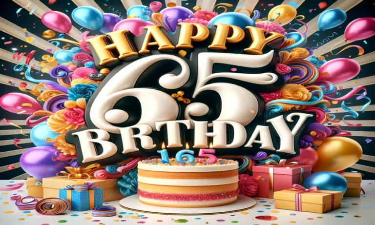 65th Birthday Captions For Instagram