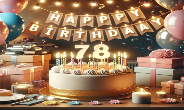 78th Birthday Captions For Instagram