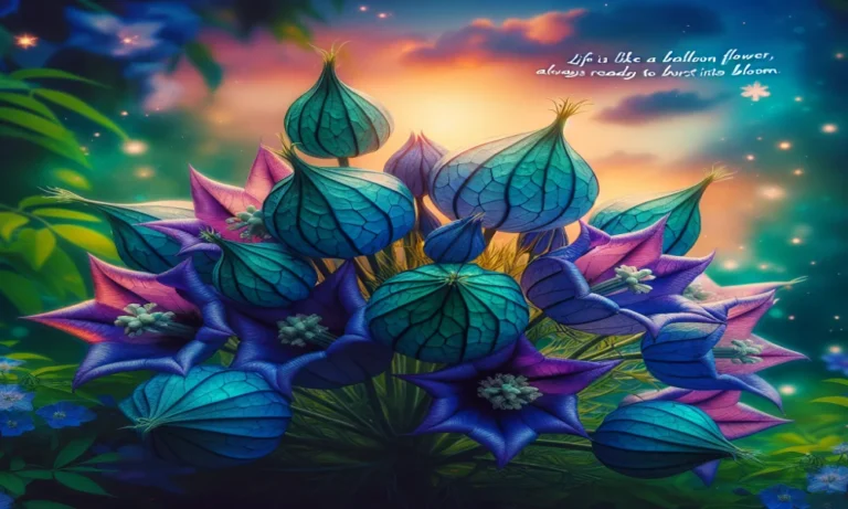 Balloon Flower Captions For Instagram