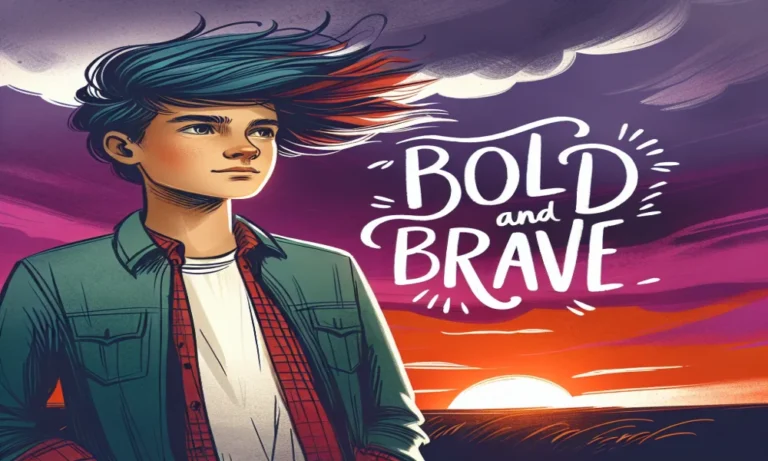 Bold and Brave Boy Captions for Instagram