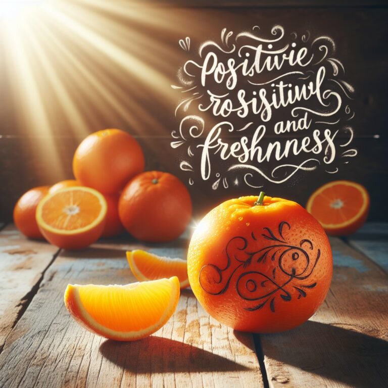 Orange Captions For Instagram