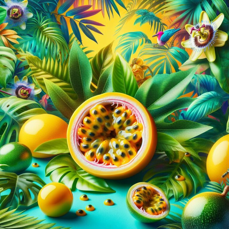 Yellow Passion Fruit Captions For Instagram
