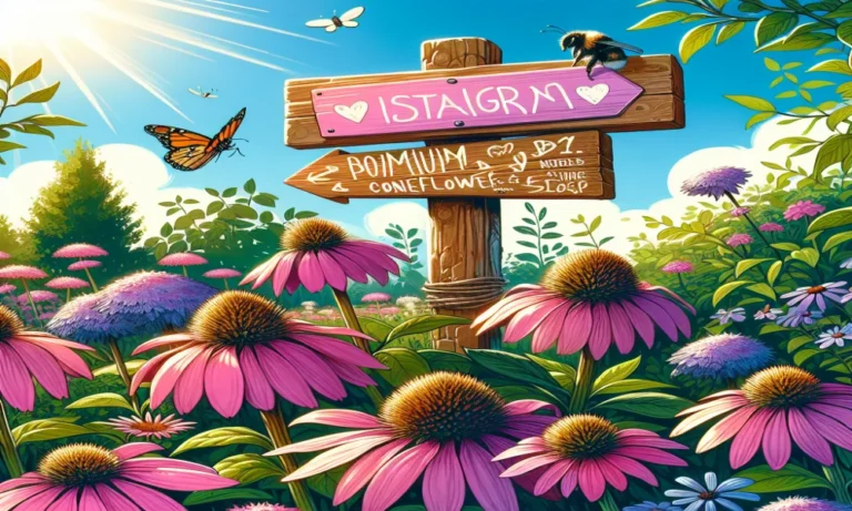 Coneflower Captions For Instagram
