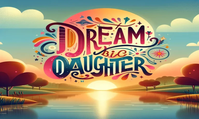 Dream Big Daughter Captions for Instagram