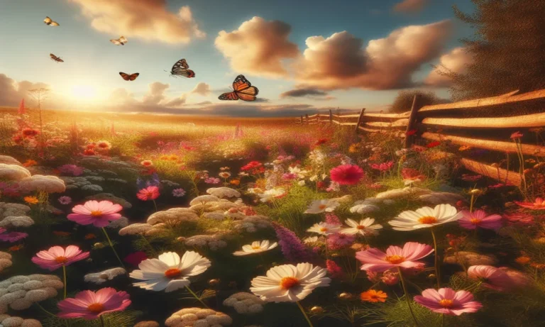 Flower Field Captions for Instagram