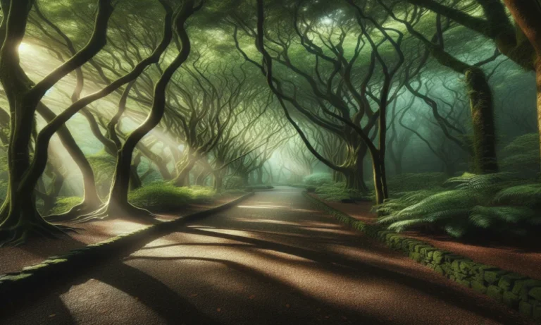 Forest Path Captions for Instagram