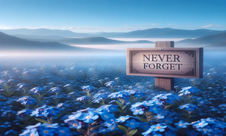 Forget-Me-Not Captions For Instagram