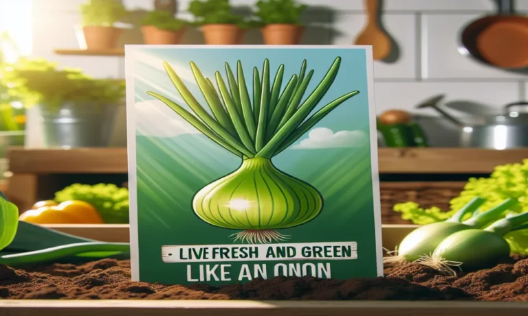 Green Onion Captions For Instagram