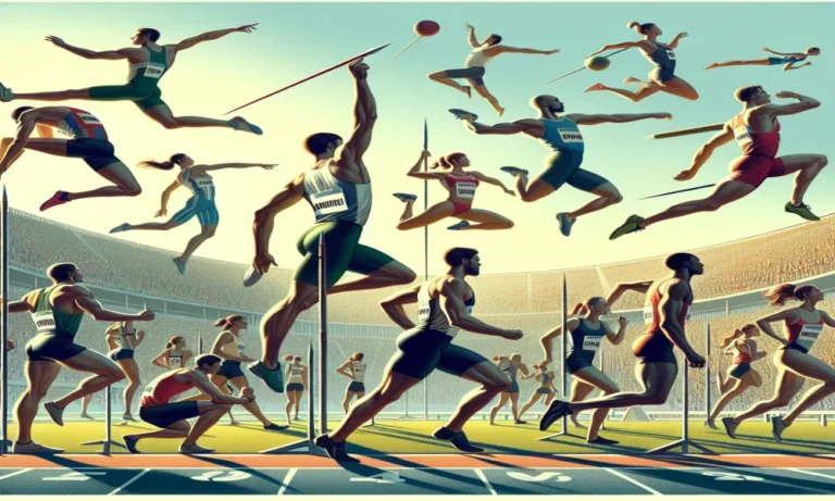 Heptathlon Captions for Instagram