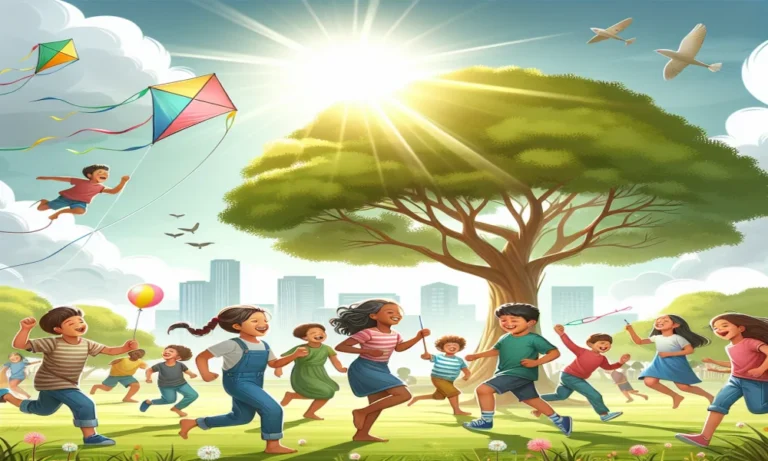 Joyful Days Kids Captions for Instagram