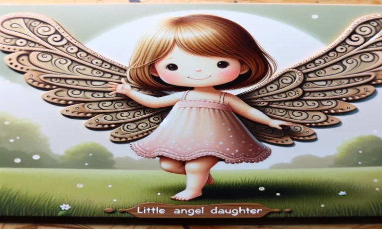 Little Angel Daughter Captions for Instagram
