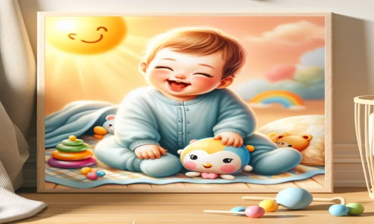 Little Laughs Baby Captions for Instagram