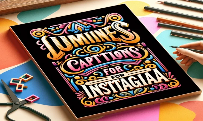 Lumines Captions for Instagram