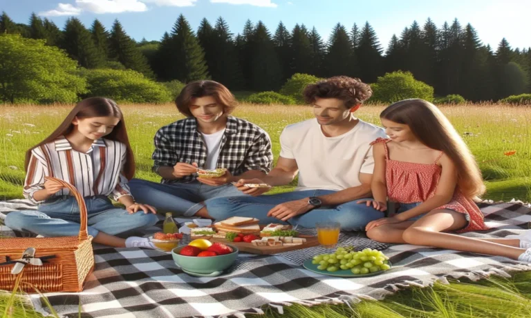 Meadow Picnic Captions for Instagram