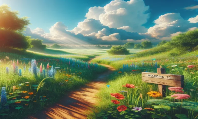 Meadow Walk Captions for Instagram