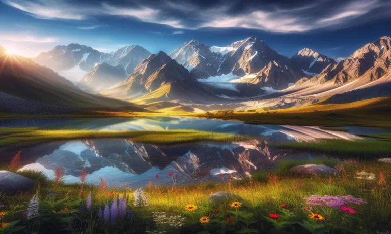 Mountain Reflection Captions for Instagram