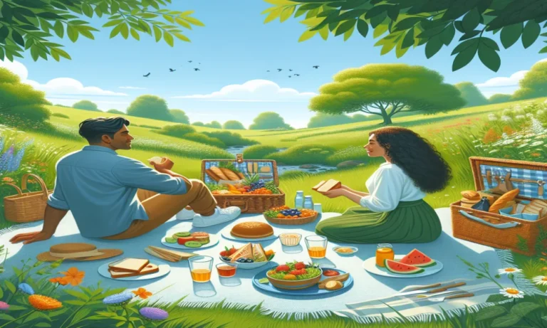 Nature Picnic Captions for Instagram