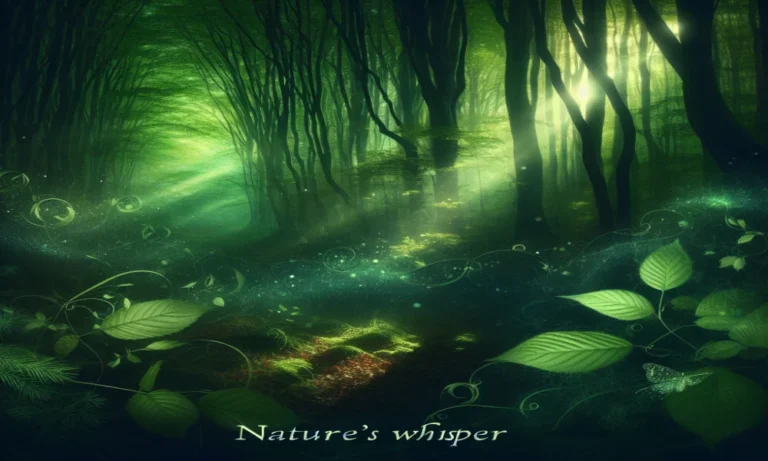 Nature's Whisper Captions for Instagram
