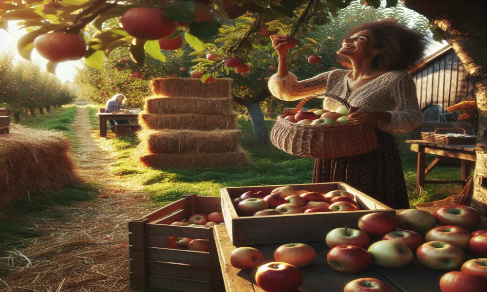 Orchard Visit Captions for Instagram