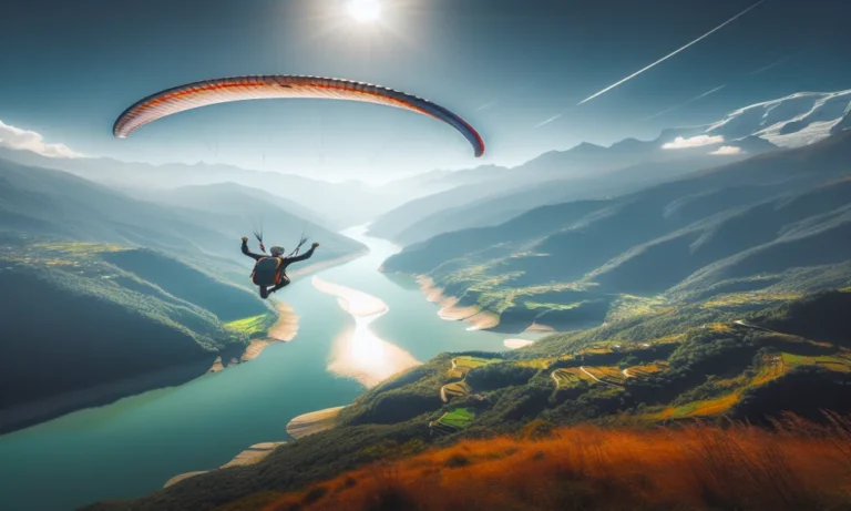 Paragliding Captions for Instagram