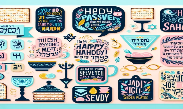 Passover Captions for Instagram