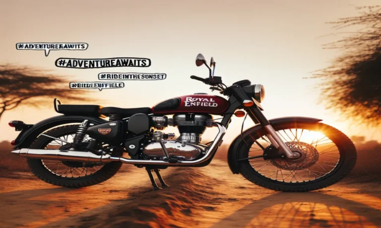 Royal Enfield Bullet Trials Captions for Instagram