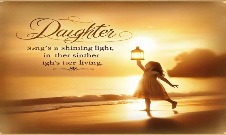 Shining Light Daughter Captions for Instagram