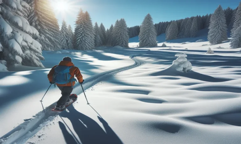 Snowshoeing Captions for Instagram