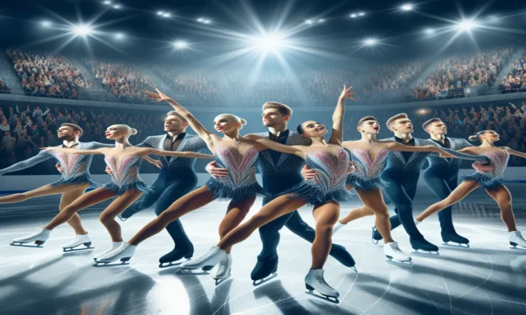 Synchronized Skating Captions for Instagram