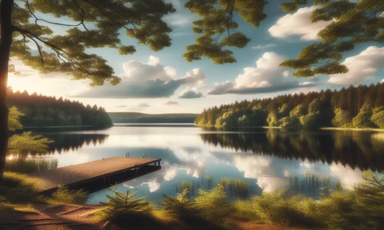 Tranquil Lake Captions for Instagram