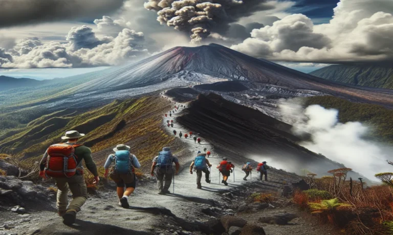 Volcano Adventure Captions for Instagram