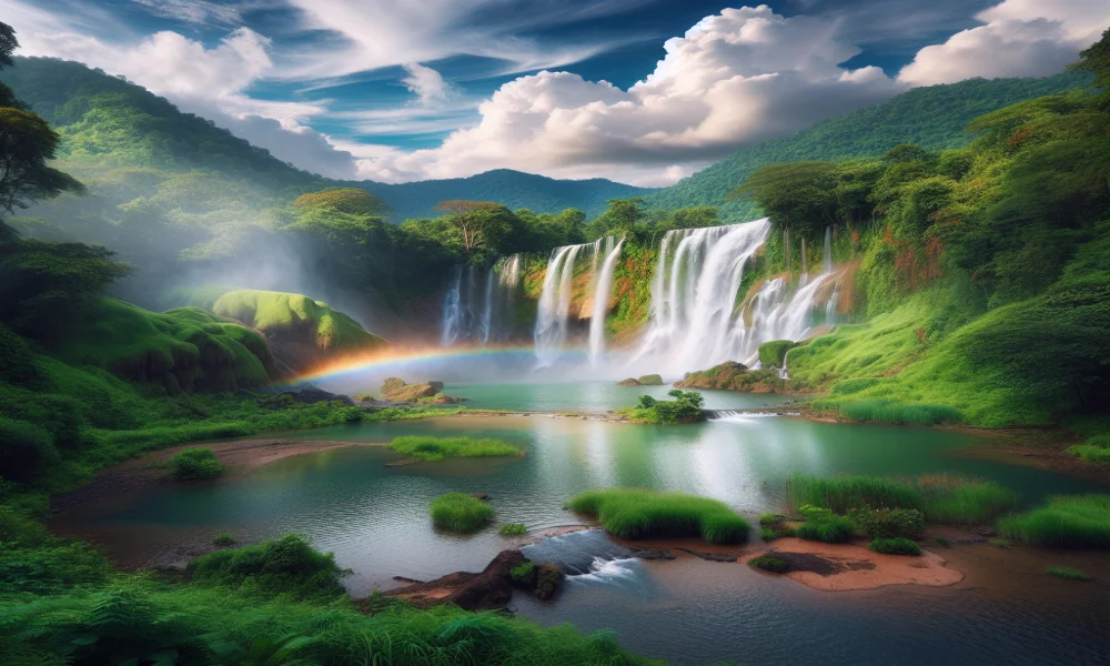 Waterfall Captions for Instagram