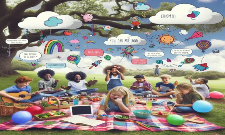 Whimsical Fun Kids Captions for Instagram