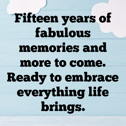 15th Birthday Captions For Instagram In (2025) 10 15th Birthday Captions Image For Instagram-I7OY35