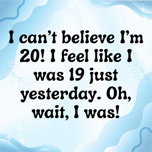 20th Birthday Captions Photo For Instagram-s8zF9o