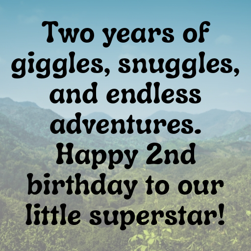 2nd Birthday Captions Image For Instagram-AxuIXv