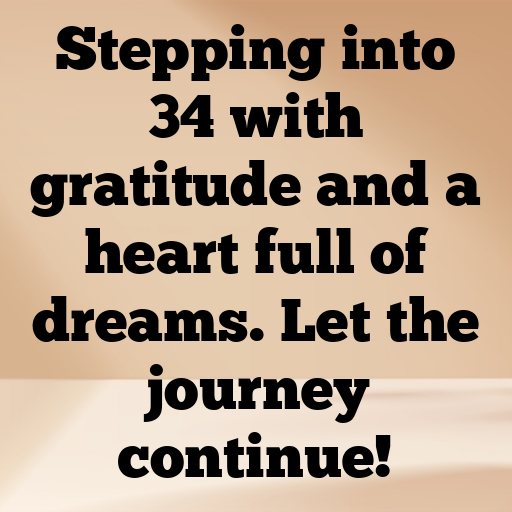 34th Birthday Captions Image For Instagram-XmWHCU