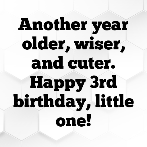 3rd Birthday Captions Photo For Instagram-lVaQwX
