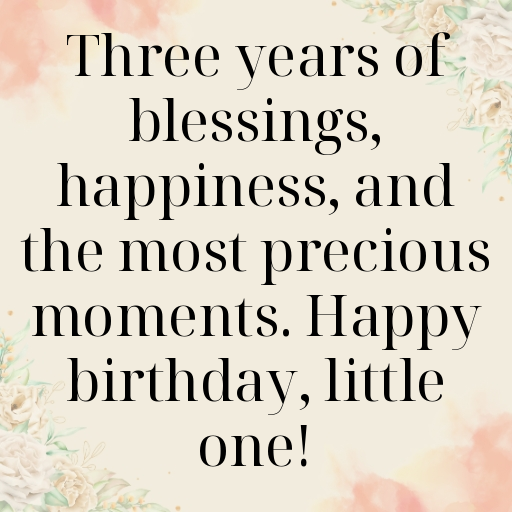 3rd Birthday Captions Photo For Instagram-UpkajH