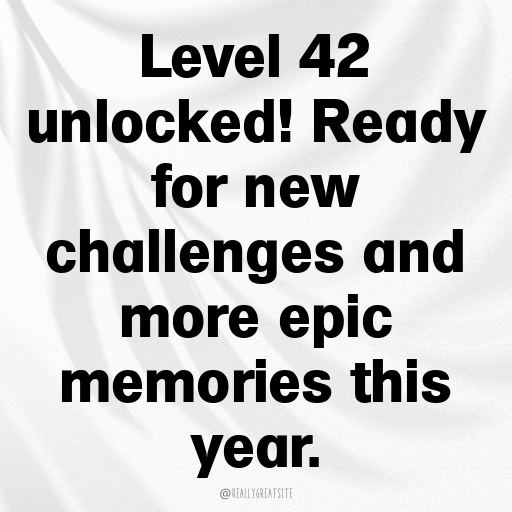 42nd Birthday Captions Image For Instagram-FpgvIK