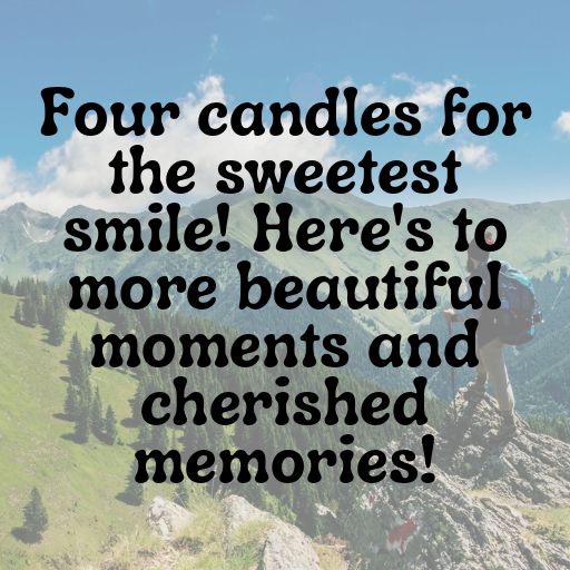 4th Birthday Captions For Instagram In 2025 9 4th Birthday Captions Image For Instagram-qlcaAH