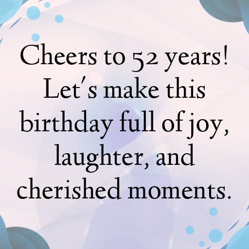 52nd Birthday Captions Photo For Instagram-XvpI5J