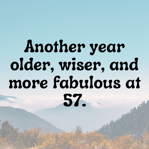 57th Birthday Captions Image For Instagram-wQmA3A