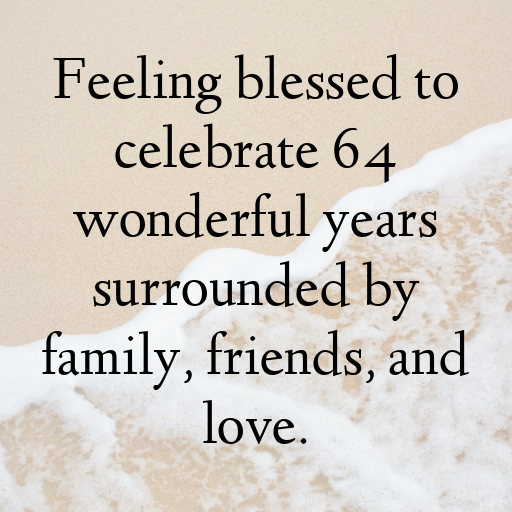64th Birthday Captions Image For Instagram-fLXc0r