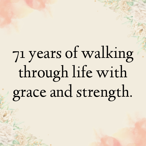 71st Birthday Captions For Instagram In (2025) 7 71st Birthday Captions Photo For Instagram-BHd7tv